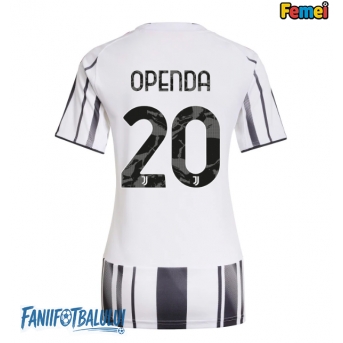 Juventus Lois Openda #20 Tricou Fotbal Replică 2025-26 Femei Acasa